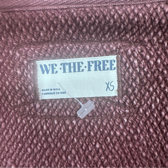 We The Free Forever Yours Cardigan Oversized Brown Size XS - Picture 4 of 4